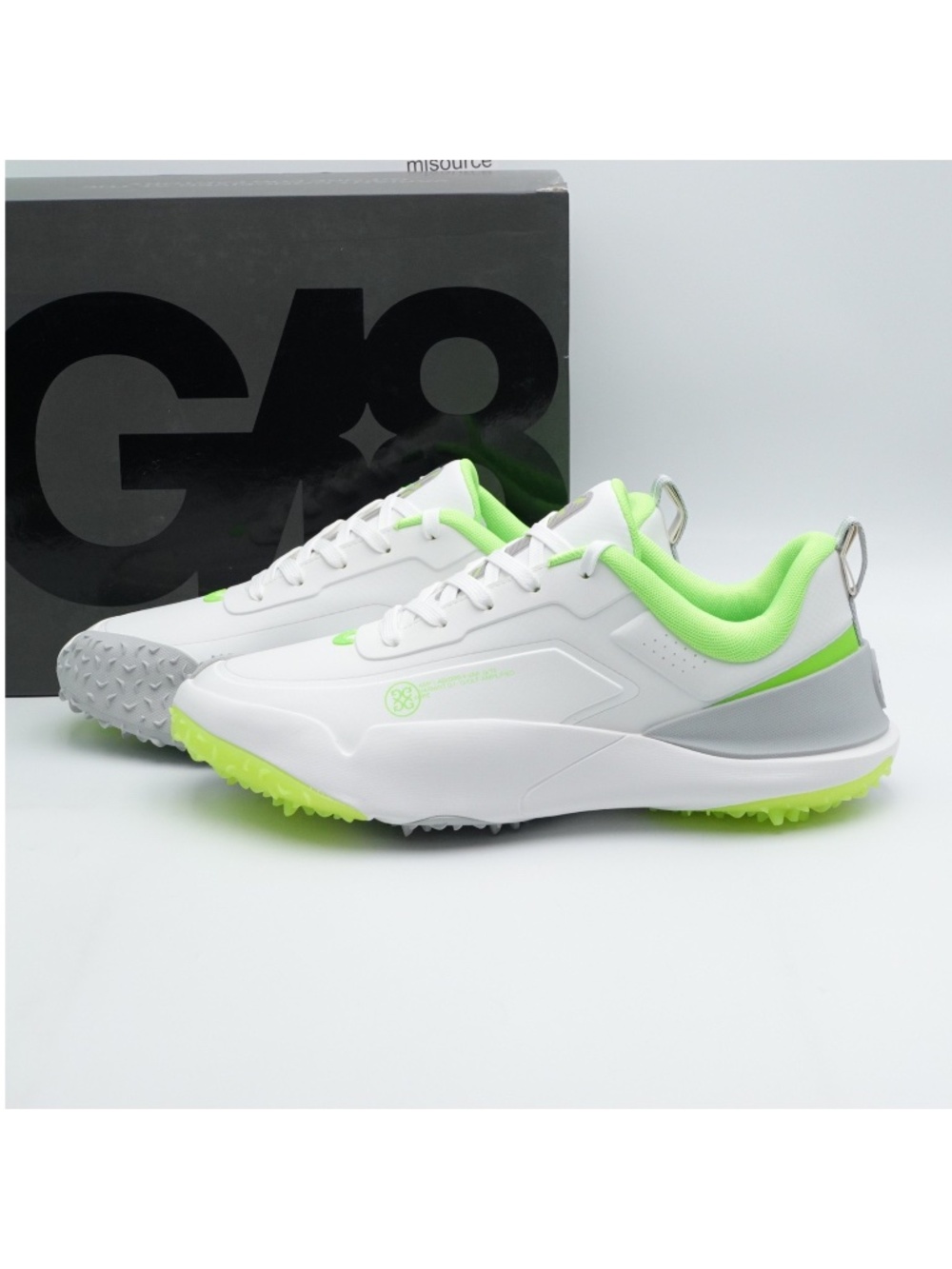 NEW Size 13 Men's G/FORE G/18 Golf Shoes GUF000001-N/GEC Nimbus/Gecko